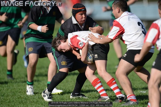 2015-05-16 Rugby Lyons Settimo Milanese U14-Rugby Monza 0834